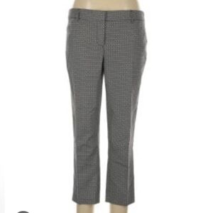 Lila Rose  Geometric Patterned Women's Pants, Straight Leg, Size 14